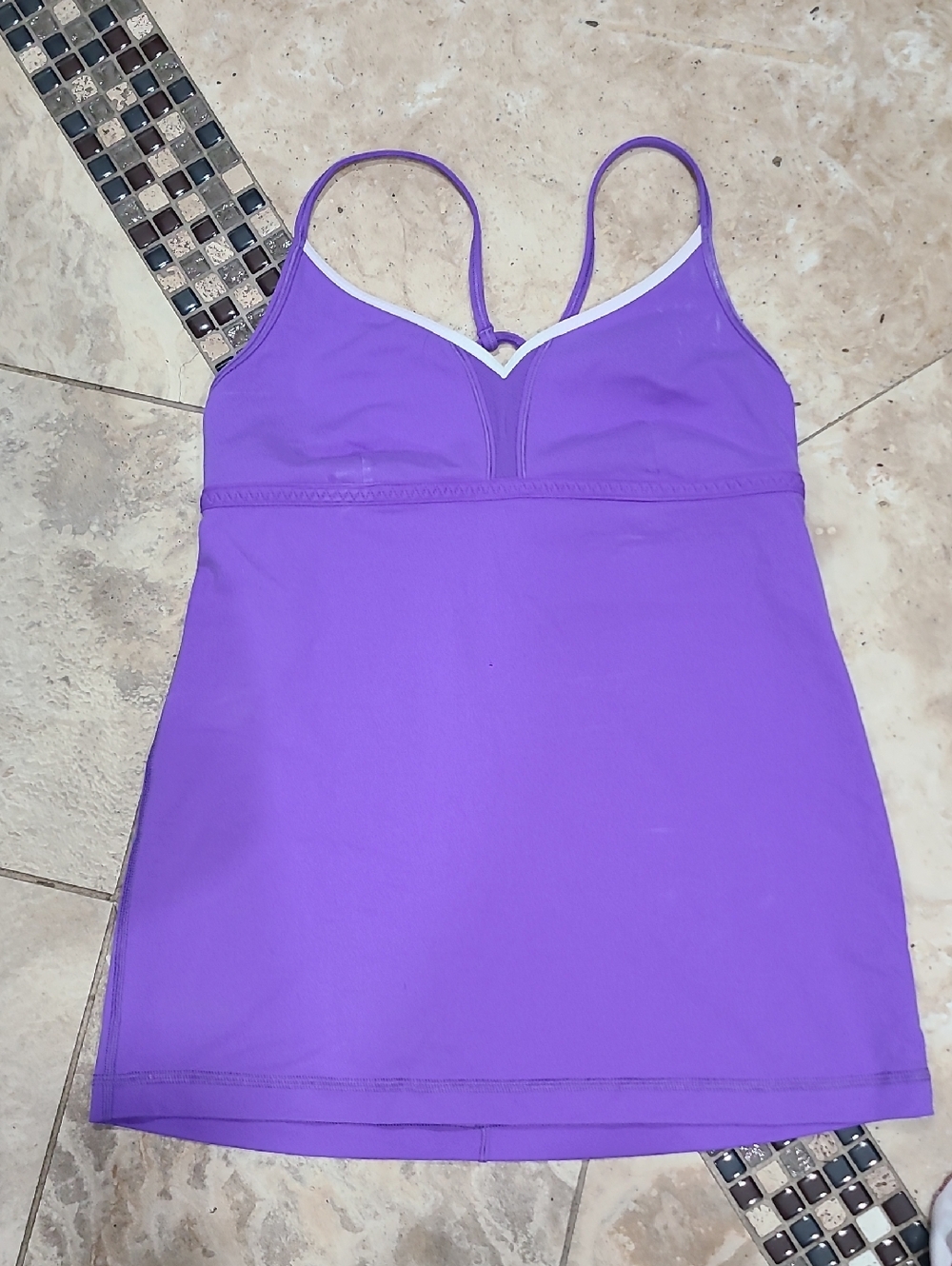 lululemon athletica Purple Shelf Tank Top with Adjustable Straps